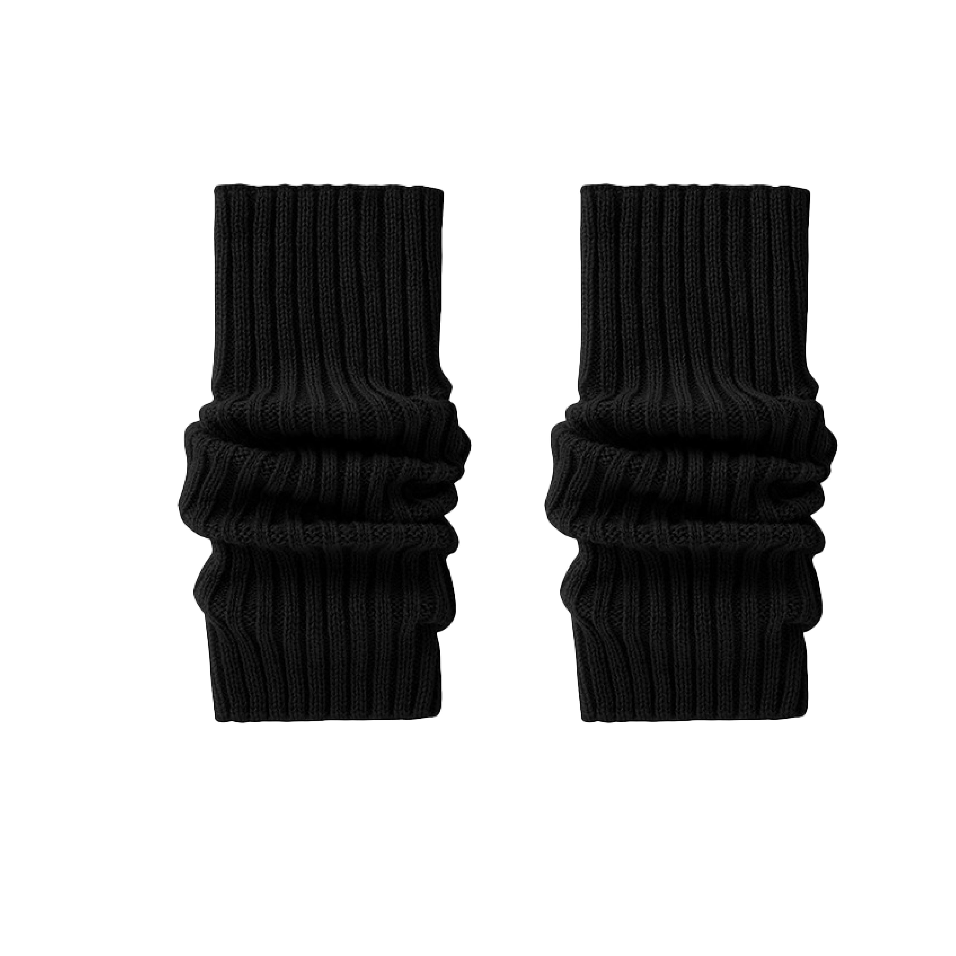 Ribbed Knit Leg Warmers