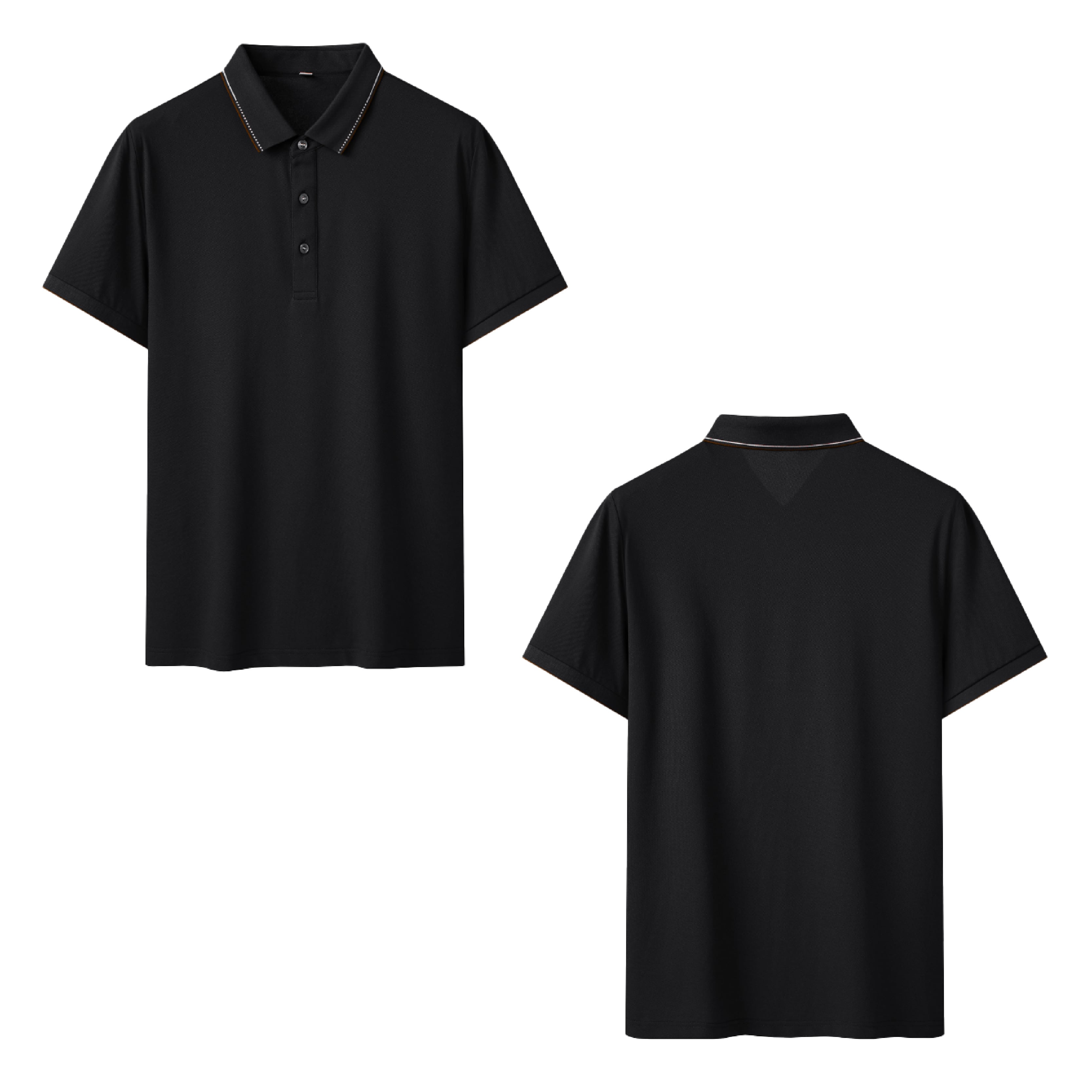 Men's Knitted Polo Shirt