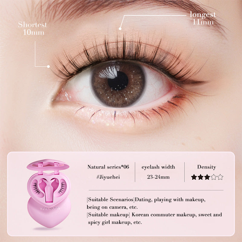 Jiyue Black Magnetic Lashes