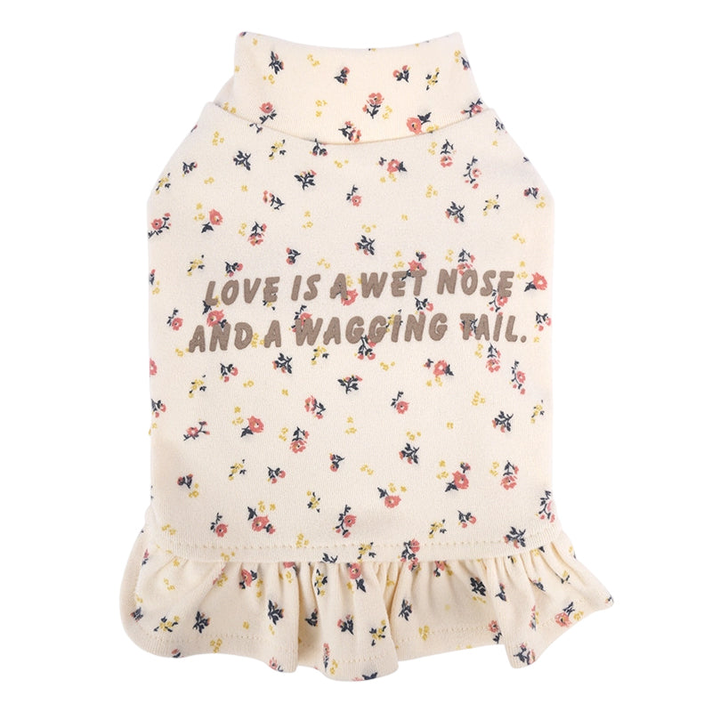 Floral Print Dog Dress