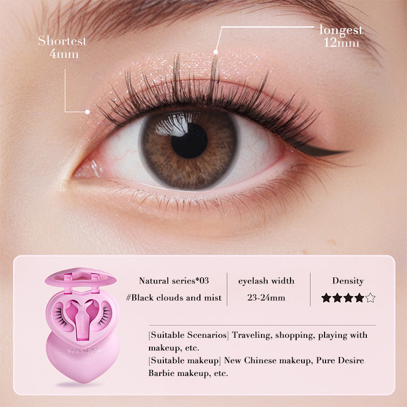 Cloud Mist Black Magnetic Lashes