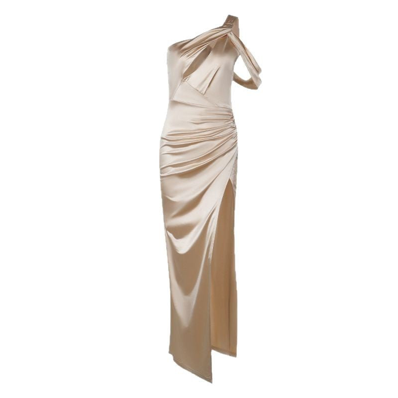 Aura Slit Gown
