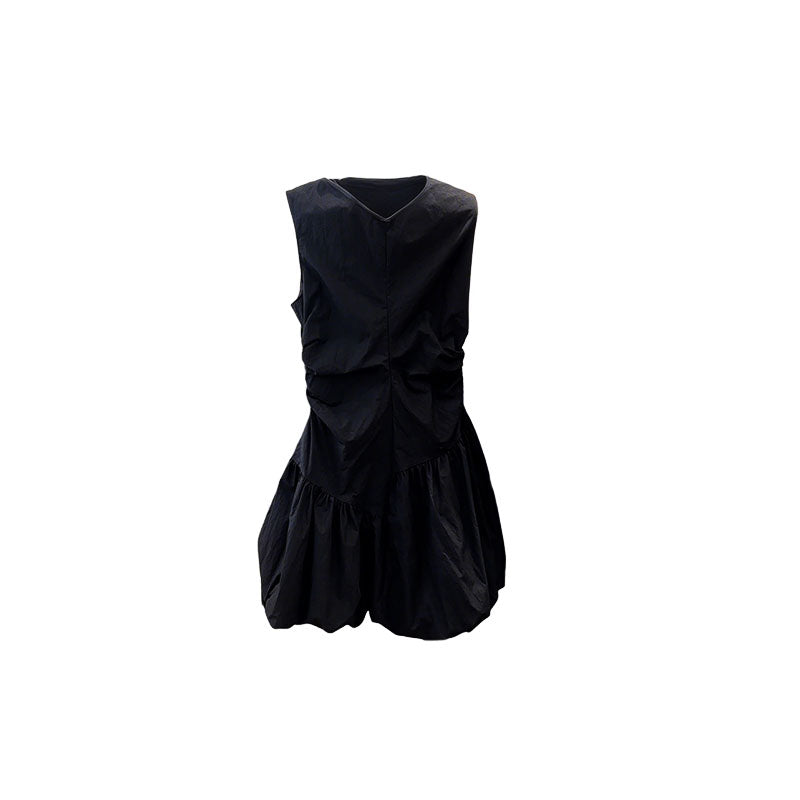 Bubble Hem Mini Dress