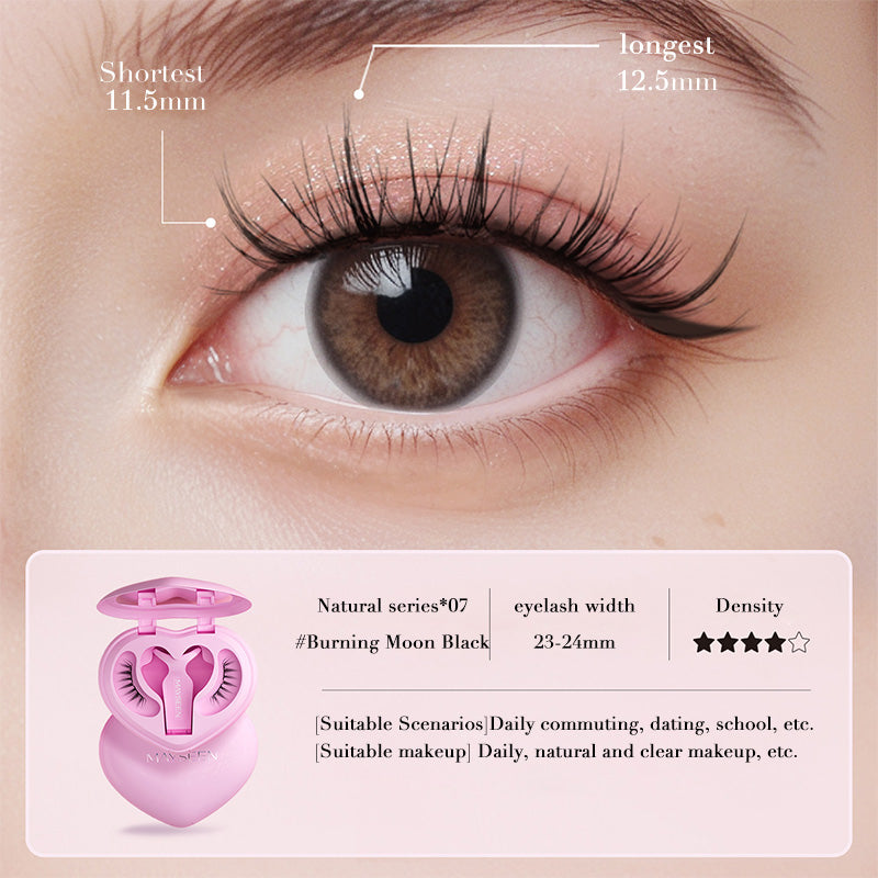 Burning Moon Black Magnetic Lashes