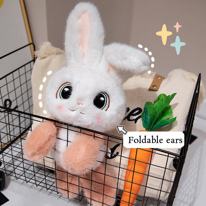 Big-Eyed Bunny Plush Toy