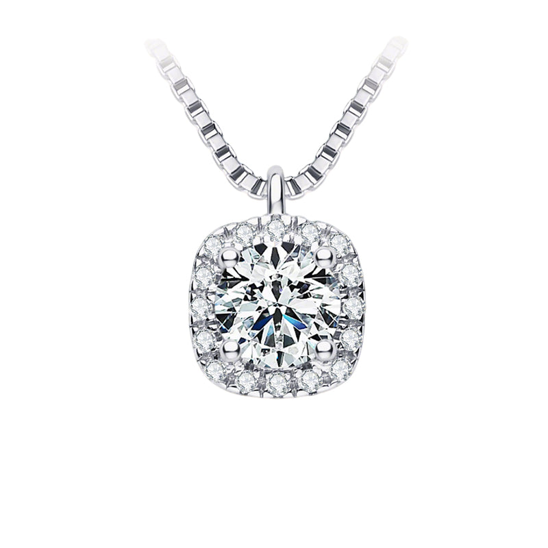 Moissanite Diamond Necklace