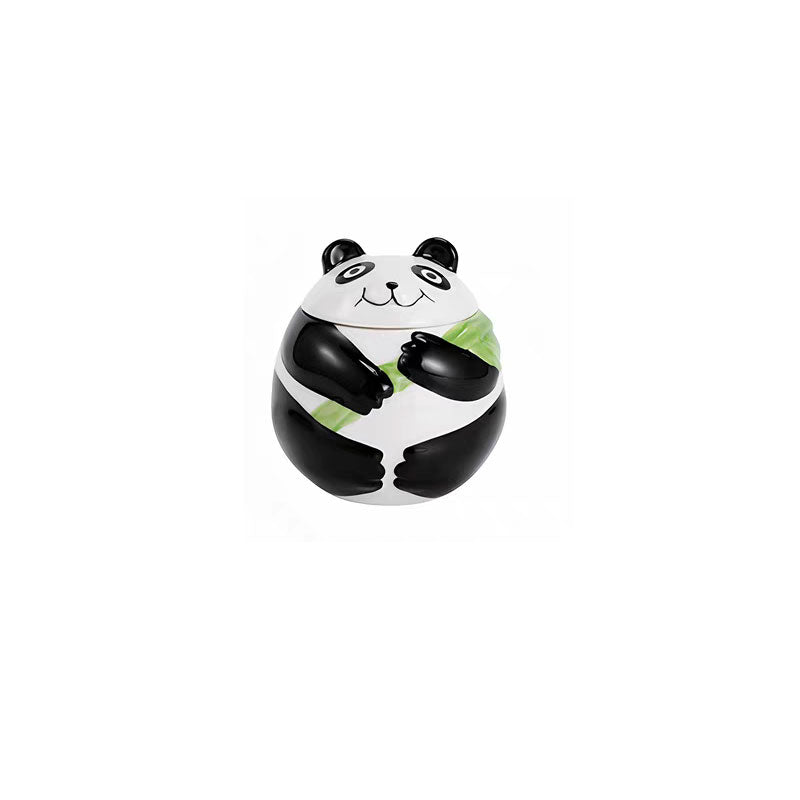 Panda-Shaped Soy Wax Candle