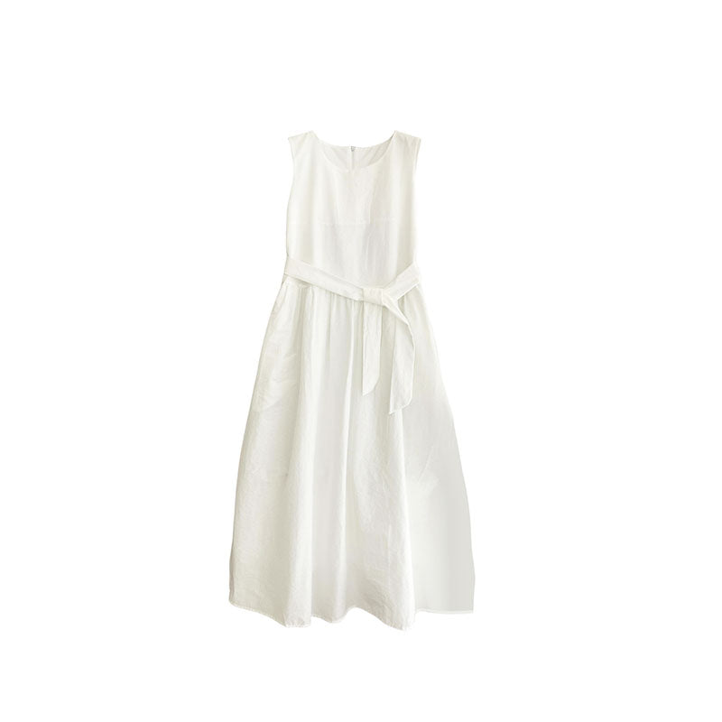 Waist-Tie Maxi Dress