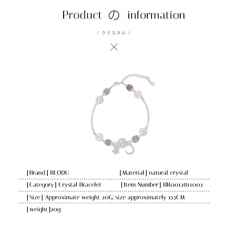 Natural Delicate Crystal Bracelet