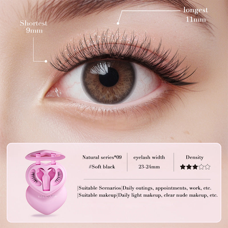 Soft Black Magnetic Lashes