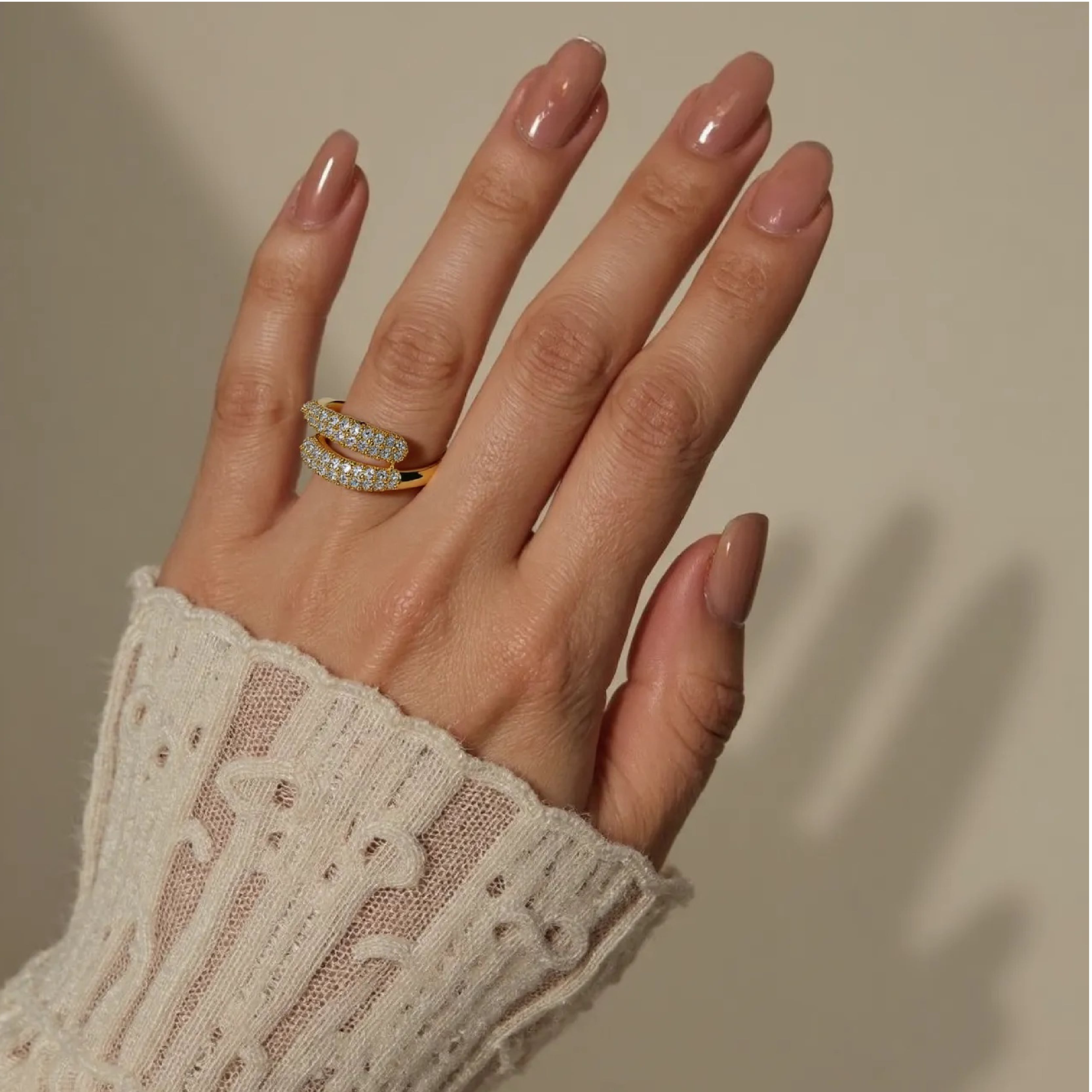 Copper Alloy Fashion Ring