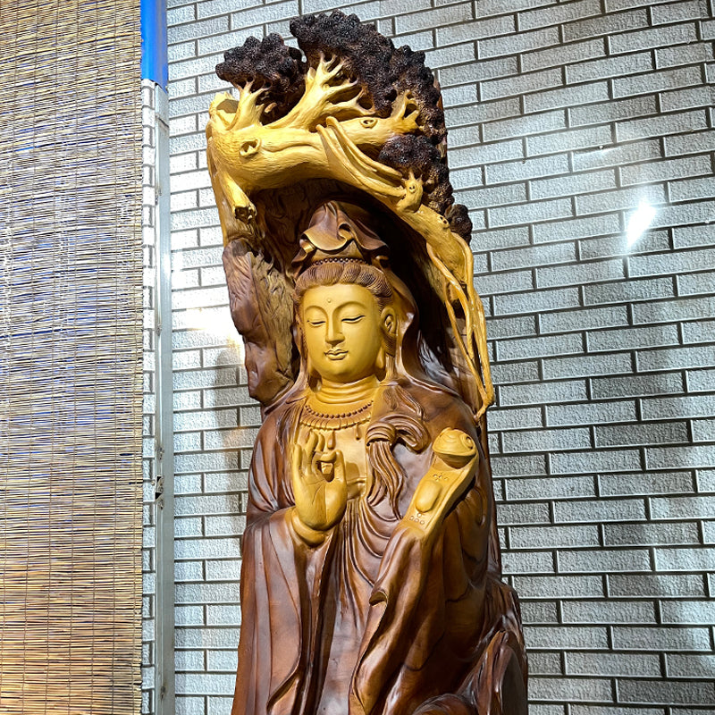 Bodhi Tree Guanyin Sculpture