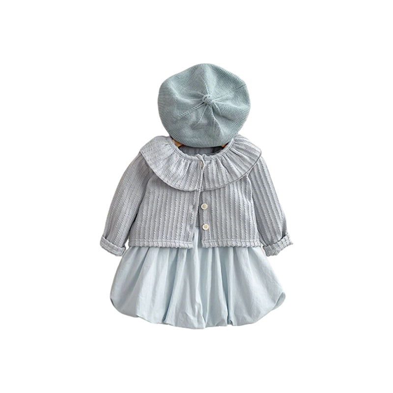 Baby Flower Bud Skirt Set