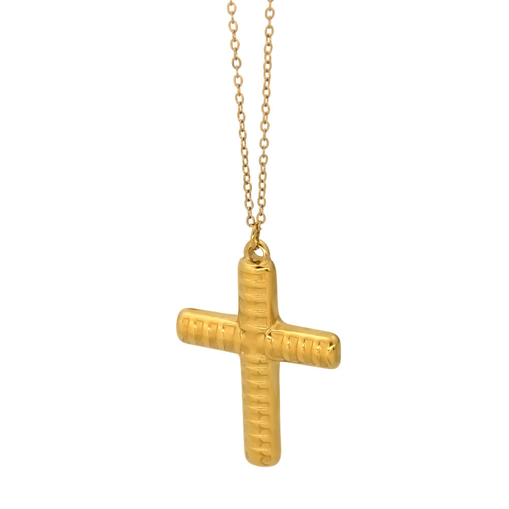 Stainless Steel Cross Necklace