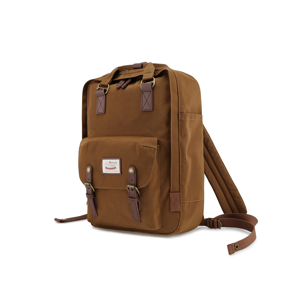Rectangular Nylon Backpack