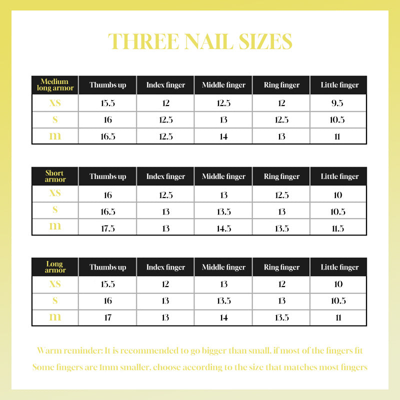 3D Cartoon Press-On Nails