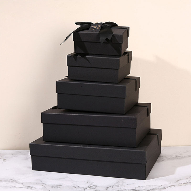 Black Bow Gift Box