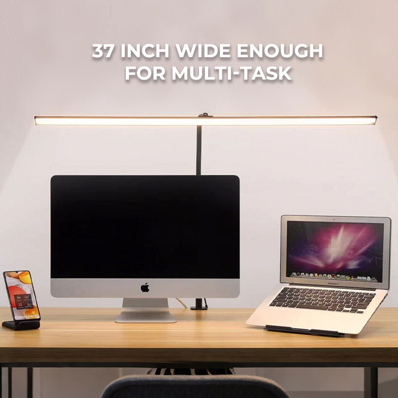 Extra Wide LED Desk Lamp