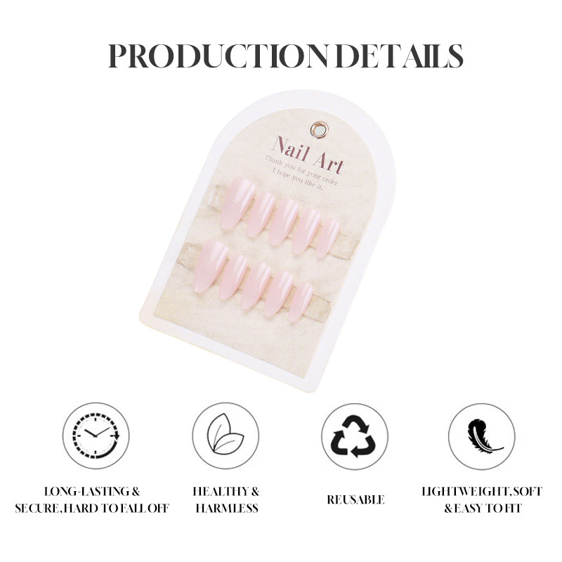 Almond Press-On Nails