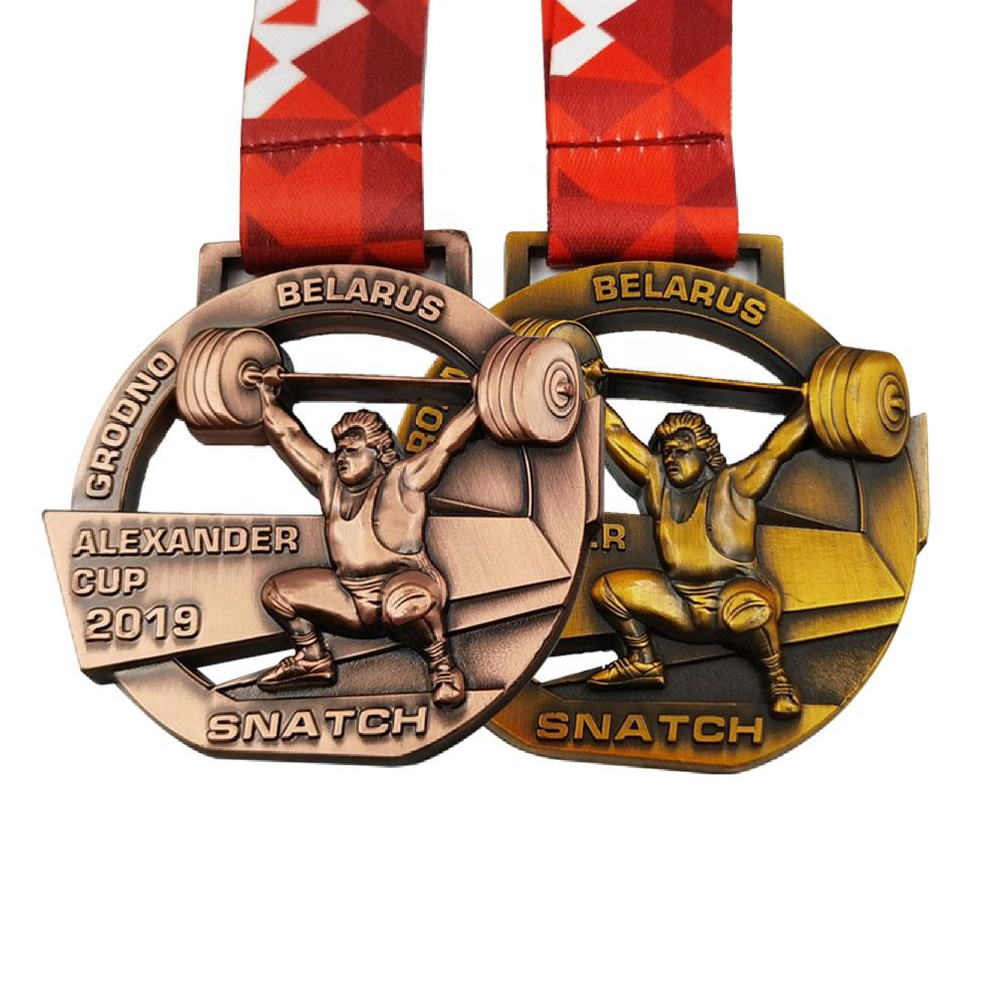 Weightlifting Award Medal