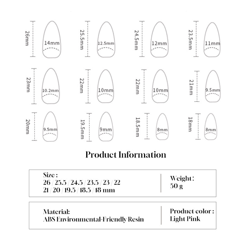 Pink Check Press-On Nails