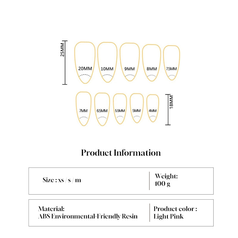 Pastel Press-On Nails