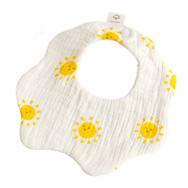Cotton Snap Bib