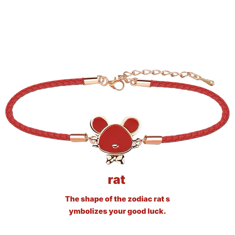 Zodiac Red Rope Bracelet