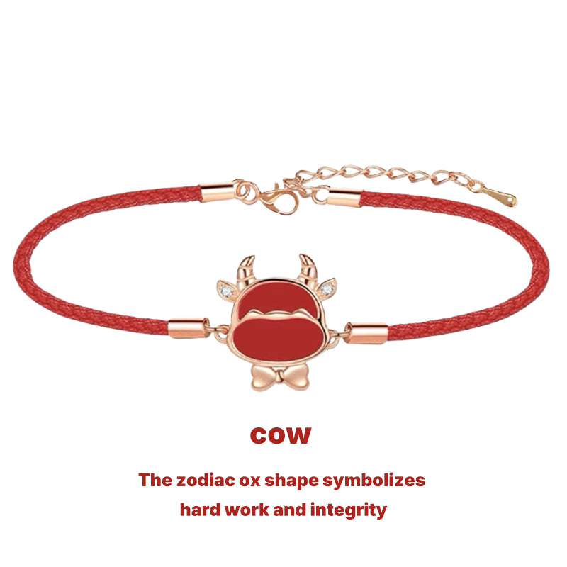 Zodiac Red Rope Bracelet