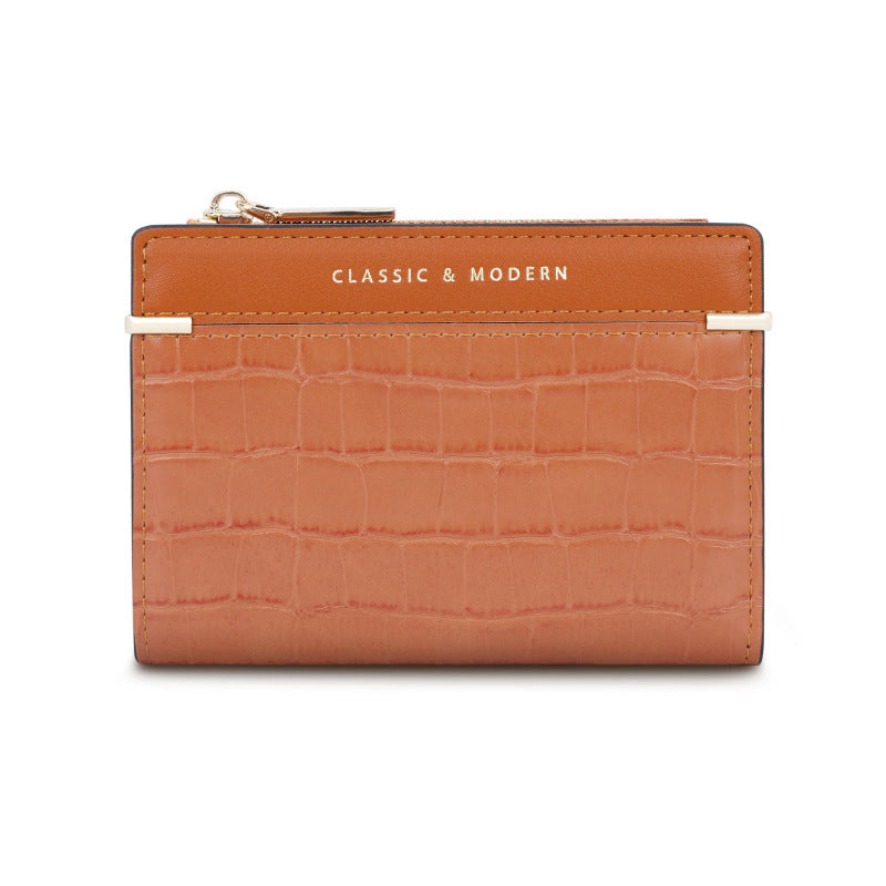 Crocodile Pattern PU Wallet