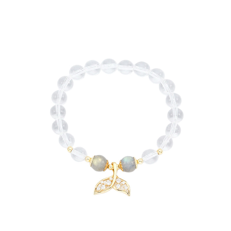 Moonlight Crystal Tail Bracelet