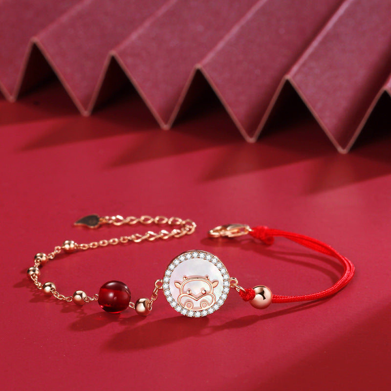 Zodiac Adjustable Silver Bracelet