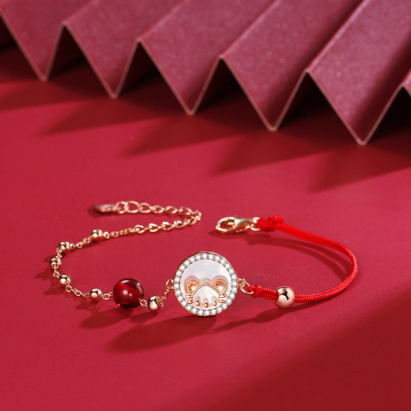 Zodiac Adjustable Silver Bracelet