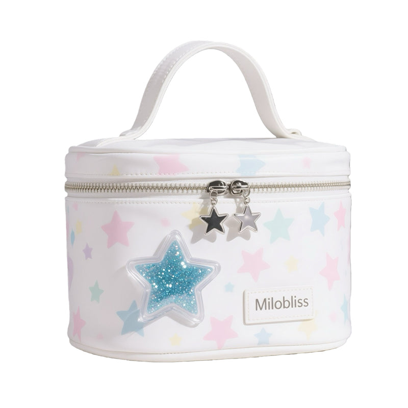 Stars Print Makeup Bag