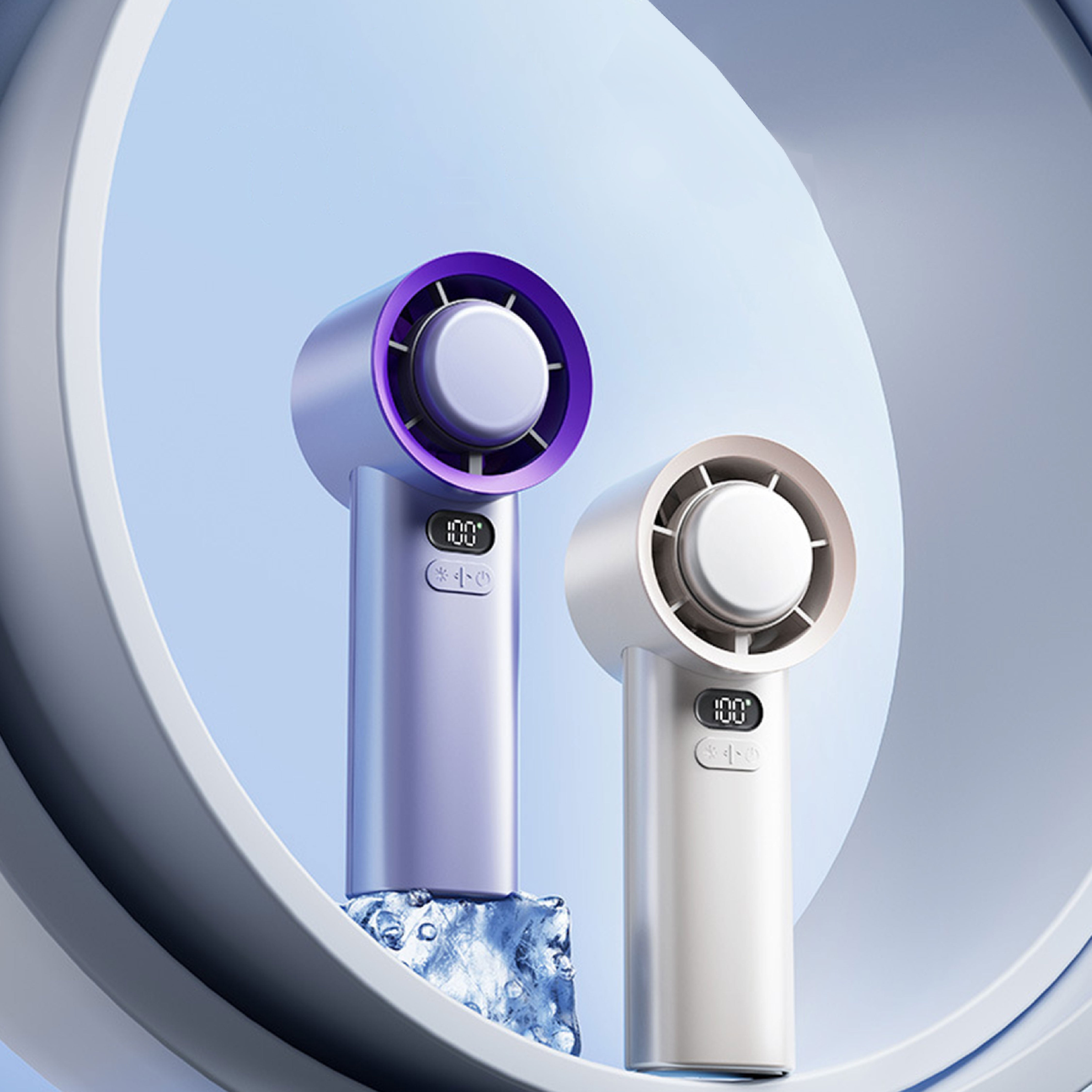 Icing Turbo Hand Fan
