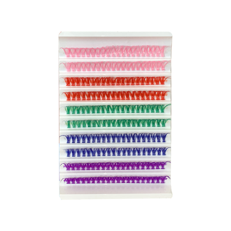Colorful Cluster False Eyelashes