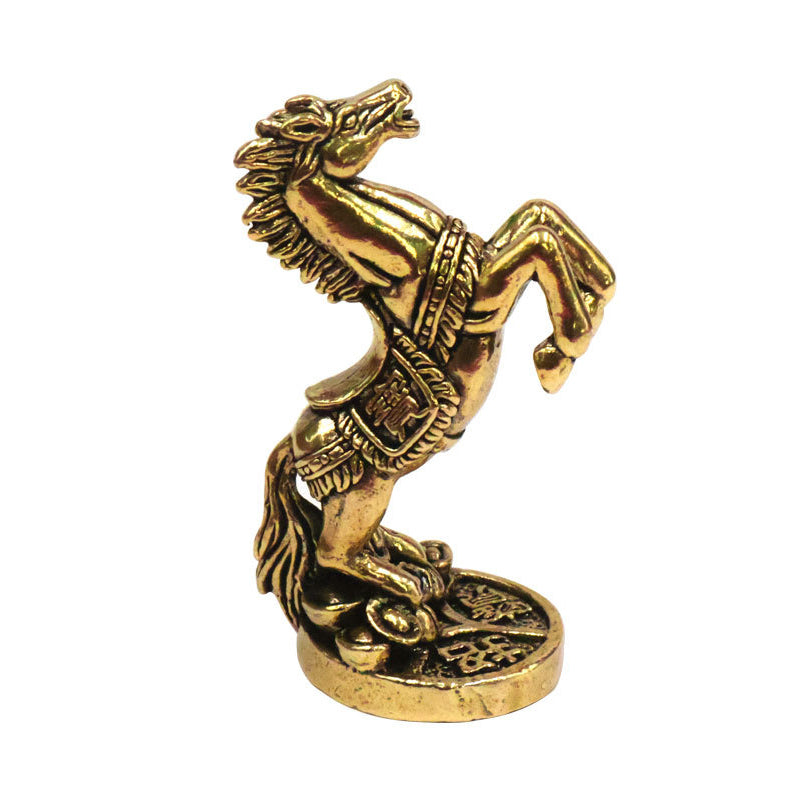 Brass Snake Year Ornament