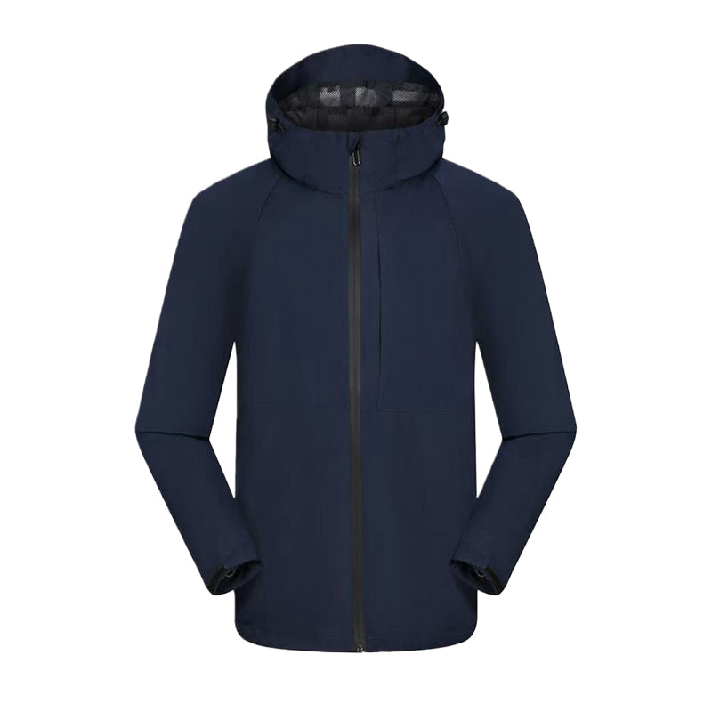 Seamless Hooded Windbreaker