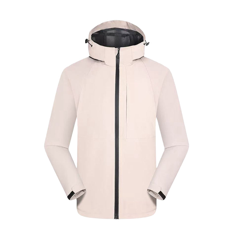 Seamless Hooded Windbreaker