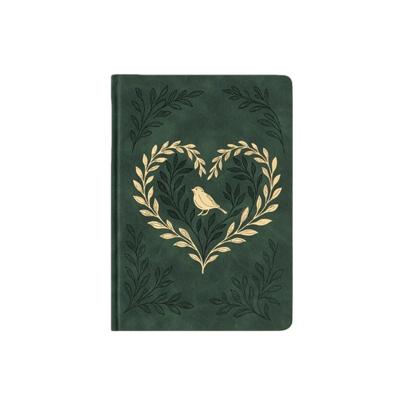 Floral Dot Grid Notebook