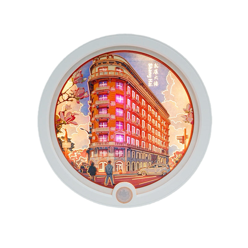 Wukang Building Refrigerator Magnets