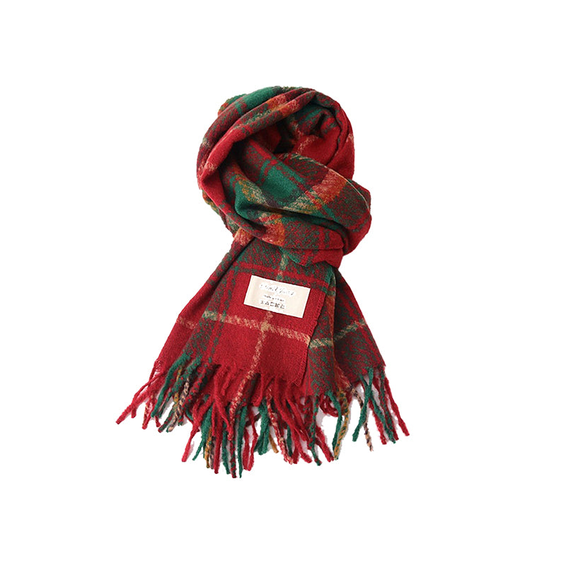 Christmas Plaid Scarf