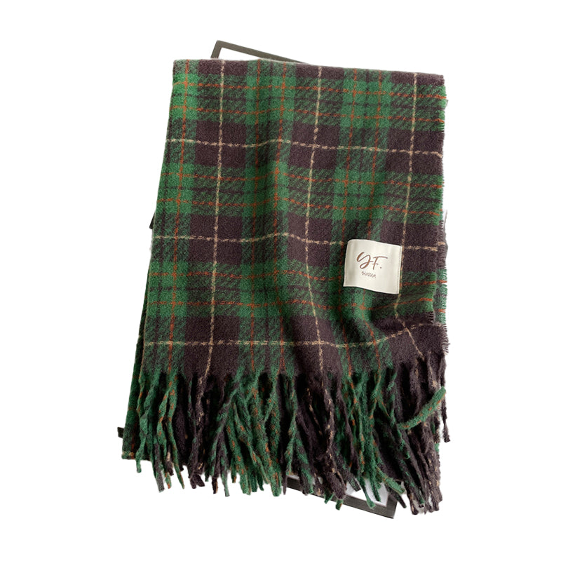 Christmas Plaid Scarf