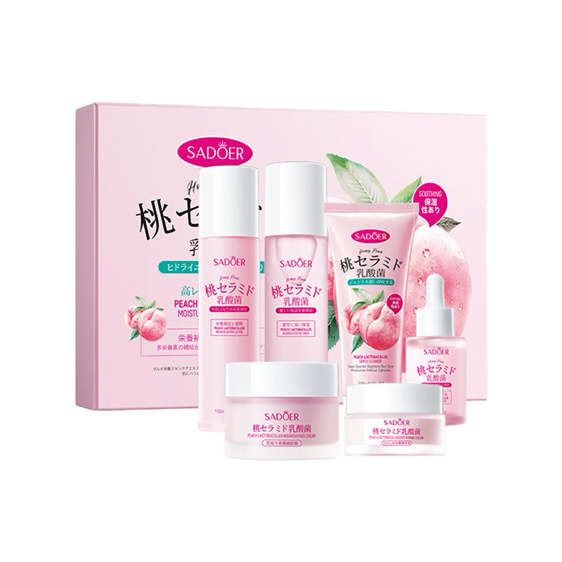 Peach Lactic Acid Skincare Set