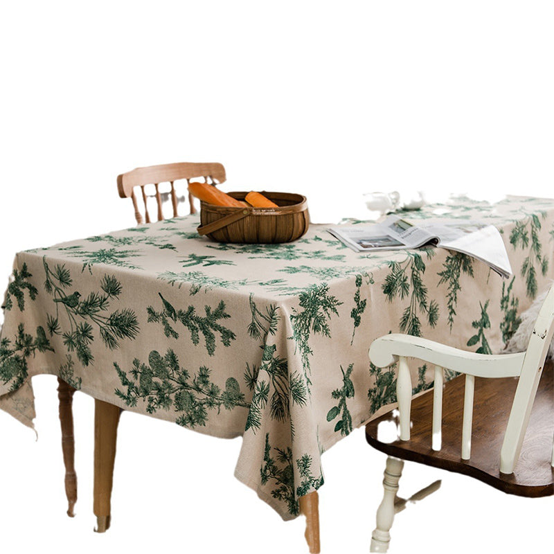 Pine Print Tablecloth
