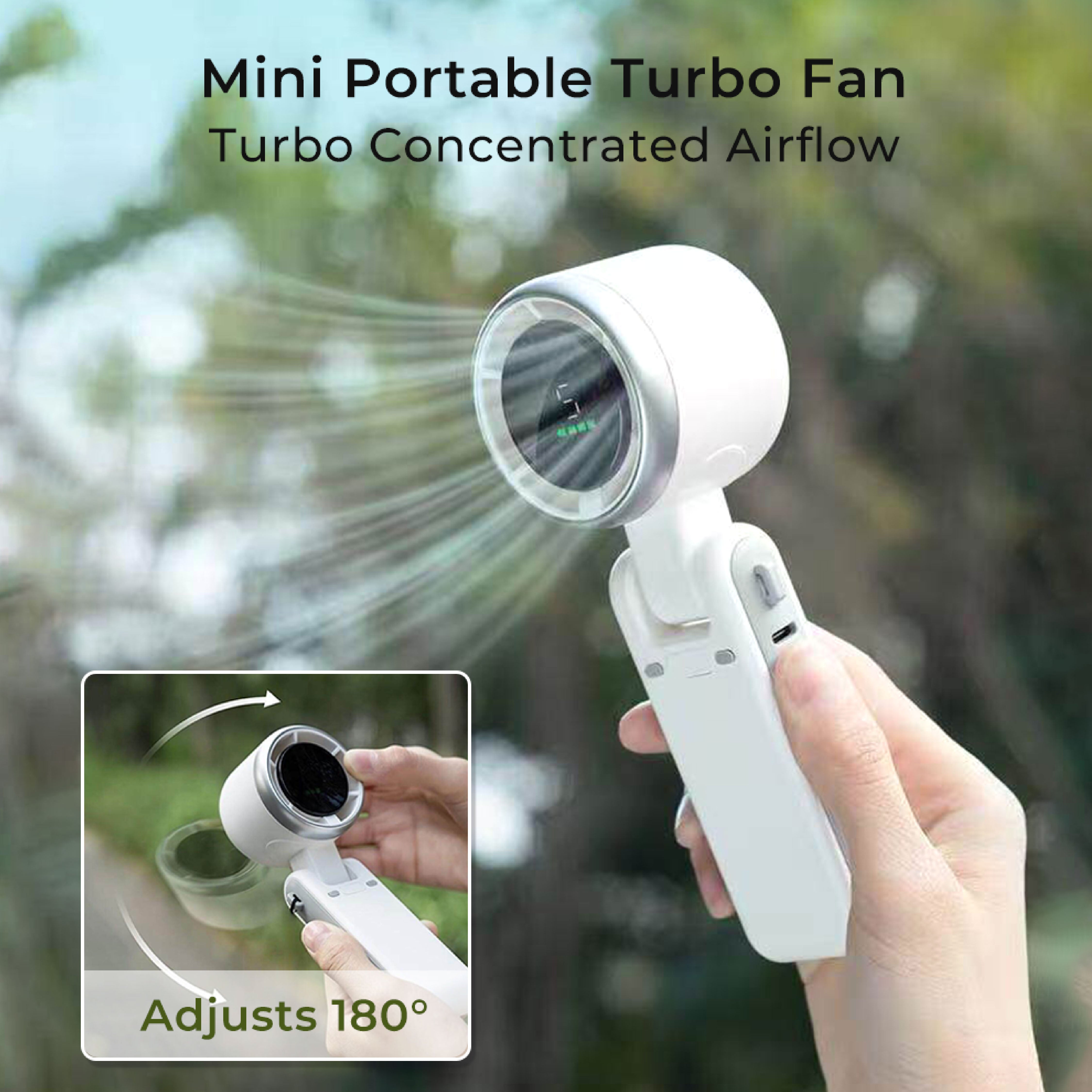 Turbo Digital Mini Fan