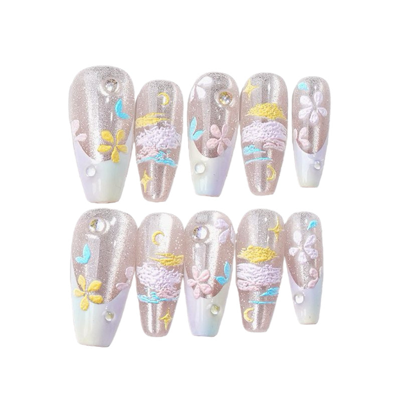 Monet Garden Press-On Nails
