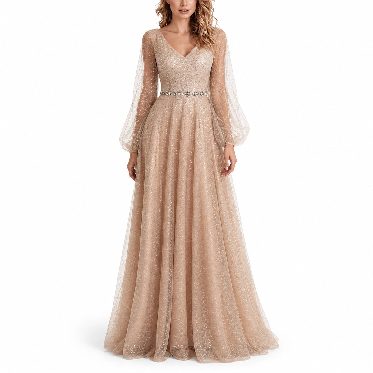 Women's Starry Evening Dress