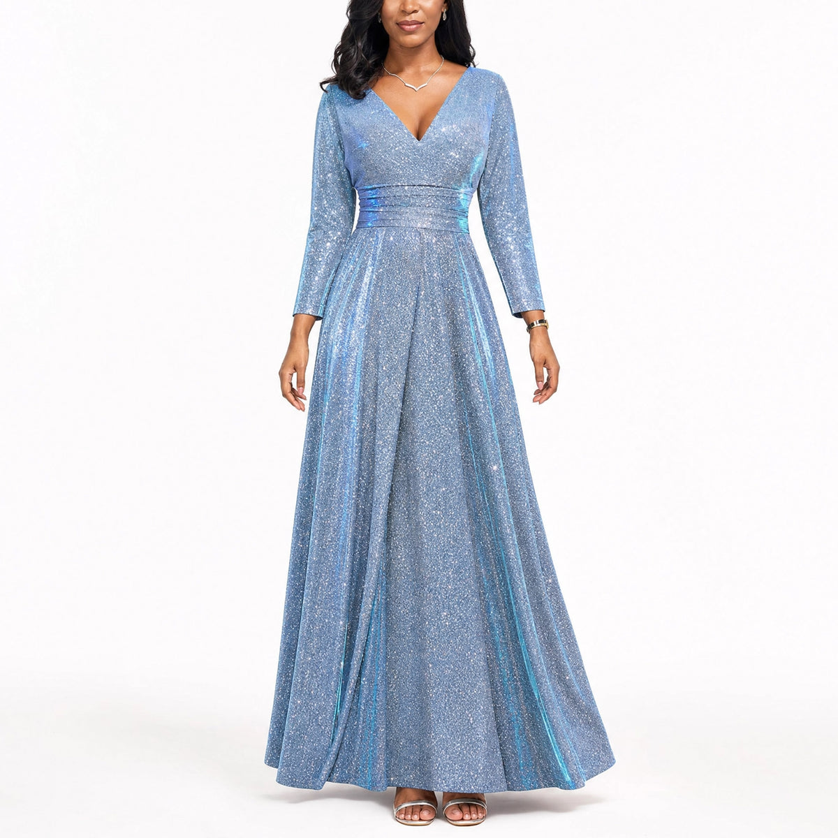 Women's Sequin Evening Jumpsuit
