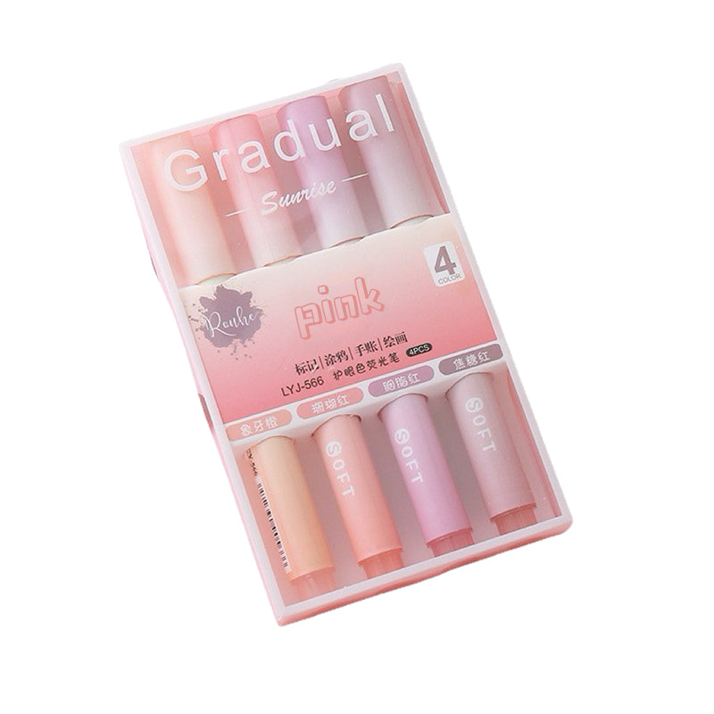 Pastel Gradient Highlighter Set